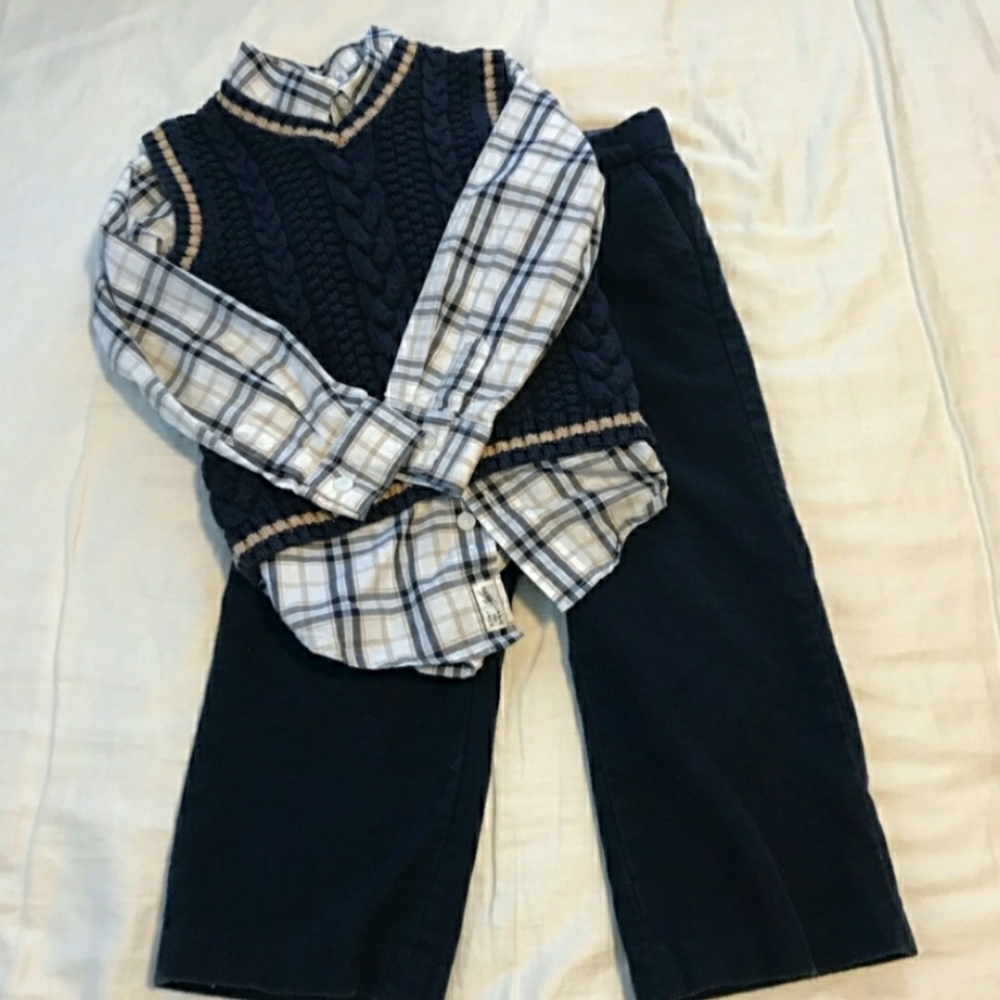 Janie and Jack 3 - Pieces Outfit